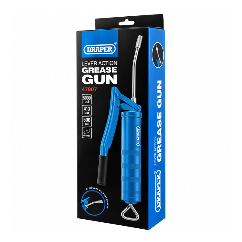500cc Draper 47807 Lever Action Grease Gun
