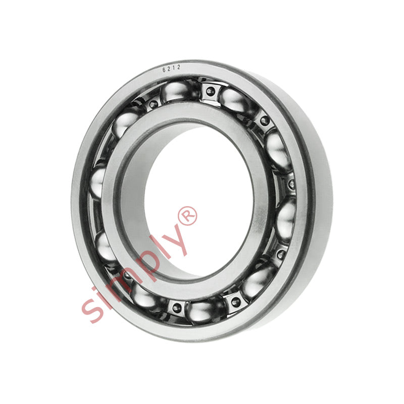 Major Brand 6212 Open Deep Groove Ball Bearing 60x110x22mm