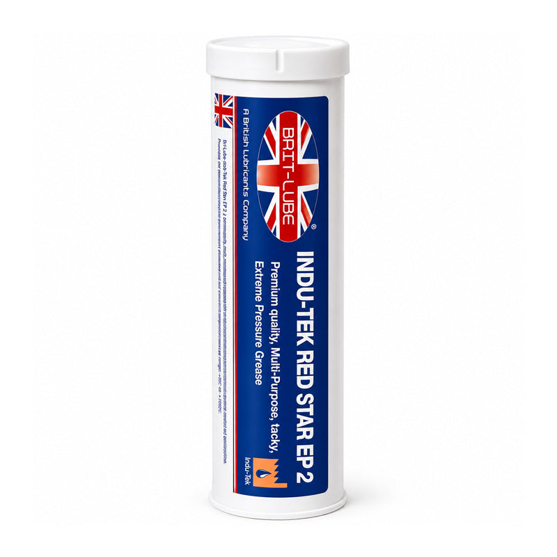 Brit-Lube Indu-Tek Red Star EP 2 18kg - Allow 2-3 Days
