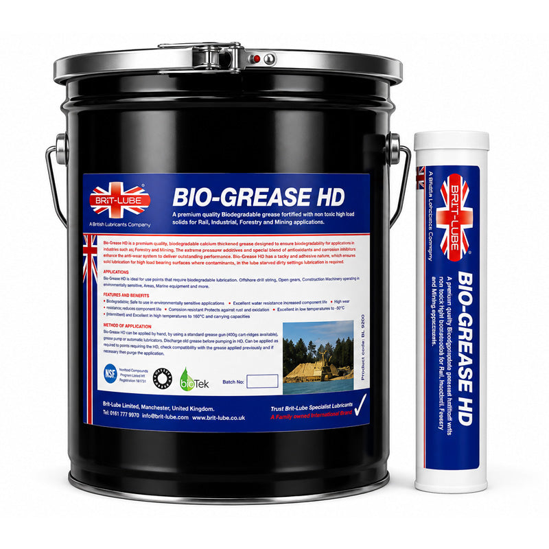 Brit-Lube Bio-Tek Biogrease HD 50kg - Allow 2-3 Days
