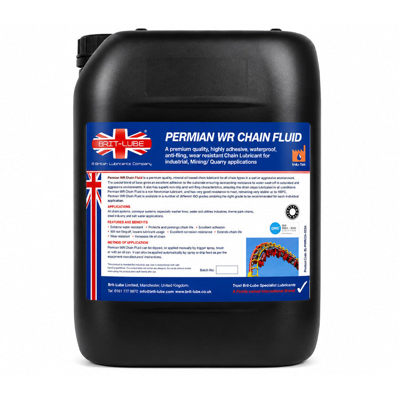 Brit-Lube Permian WR Chain Oil 5KG - Allow 2-3 Days