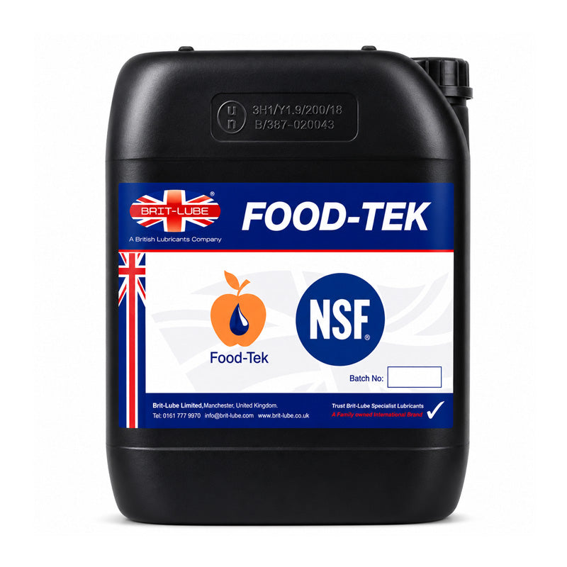 Brit-Lube Food-Tek HD Hydraulic Oil 32 300 Litre - Allow 2-3 Days