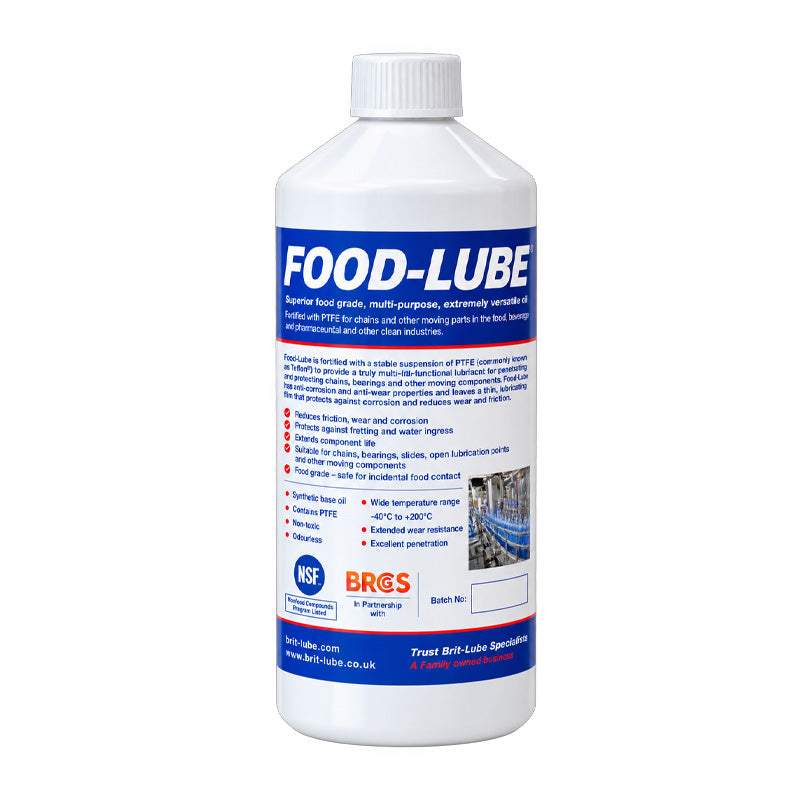 Brit-Lube Food-Tek Food Lube 205 Litre - Allow 2-3 Days