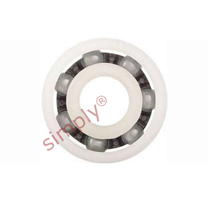 xiros xirodur BB608C16020GL Open Type Ball Bearing with PP Cage and Glass Balls 8x22x7mm - Allow 2-3 Days