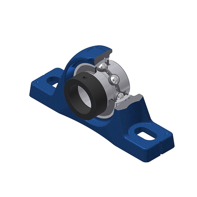 SNR EXPLE210-31 Imperial Cast Iron Two Bolt Pillow / Plummer Block Housing with 1-15/16 inch Eccentric Collar Insert - Allow 2-3 Days