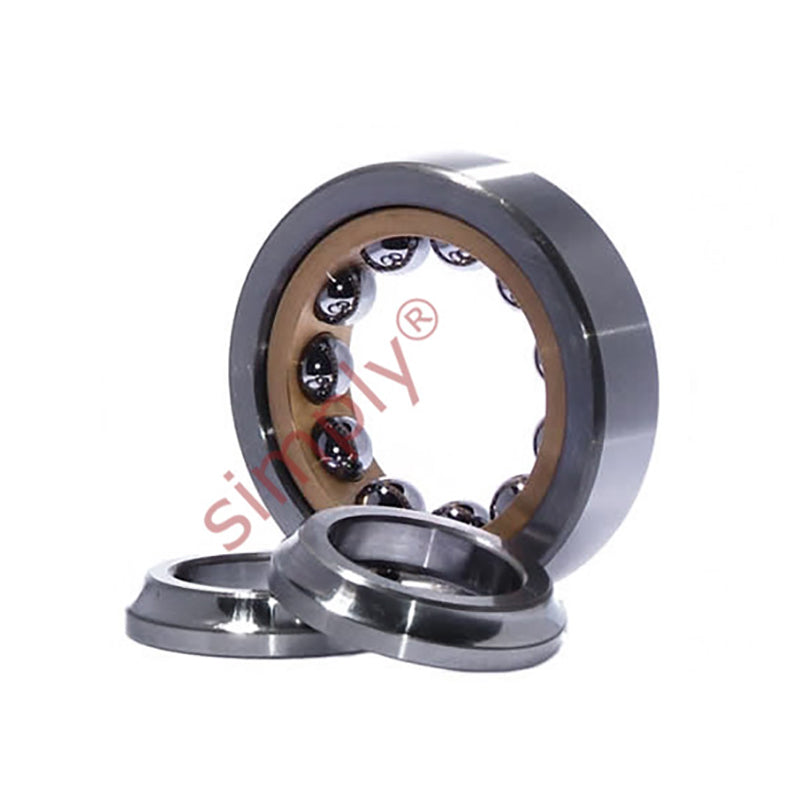 QJ208MPAC3 Four Point Contact Ball Bearing 40x80x18mm