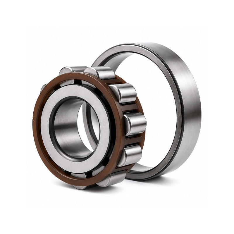 N213ETVP Single Row Cylindrical Roller Bearing Extra Load Polyamide Cage 65x120x23mm