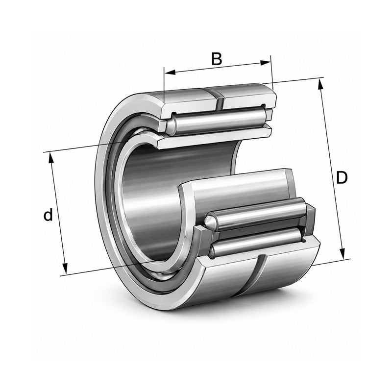 INA NKI85/36 Machined Needle Roller Bearing 85x115x36mm - Allow 1-2 Days - Contact Us For Faster Delivery