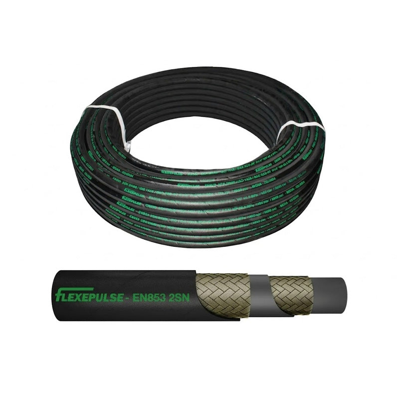FLEXEPULSE 5/8 inch 2SN Hydraulic Hose - Per Metre - Allow 2-3 Days