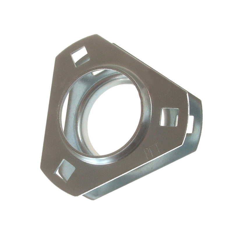 SSPFT-3 Pressed Stainless Steel 3 Bolt Triangle Flange Housing for SA and SB 201 / 202 / 203 Inserts