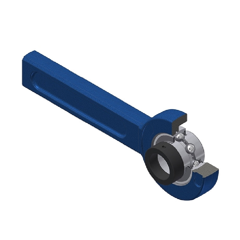 SNR EXSP210 Metric Cast Iron Tensioner Unit with 50mm Bore Eccentric Collar Insert - Allow 2-3 Days