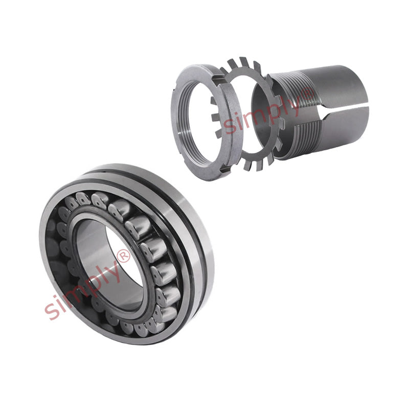 FAG 23284BKMBC3 Spherical Roller Bearing with H3284 Adapter Sleeve 400x760x272mm