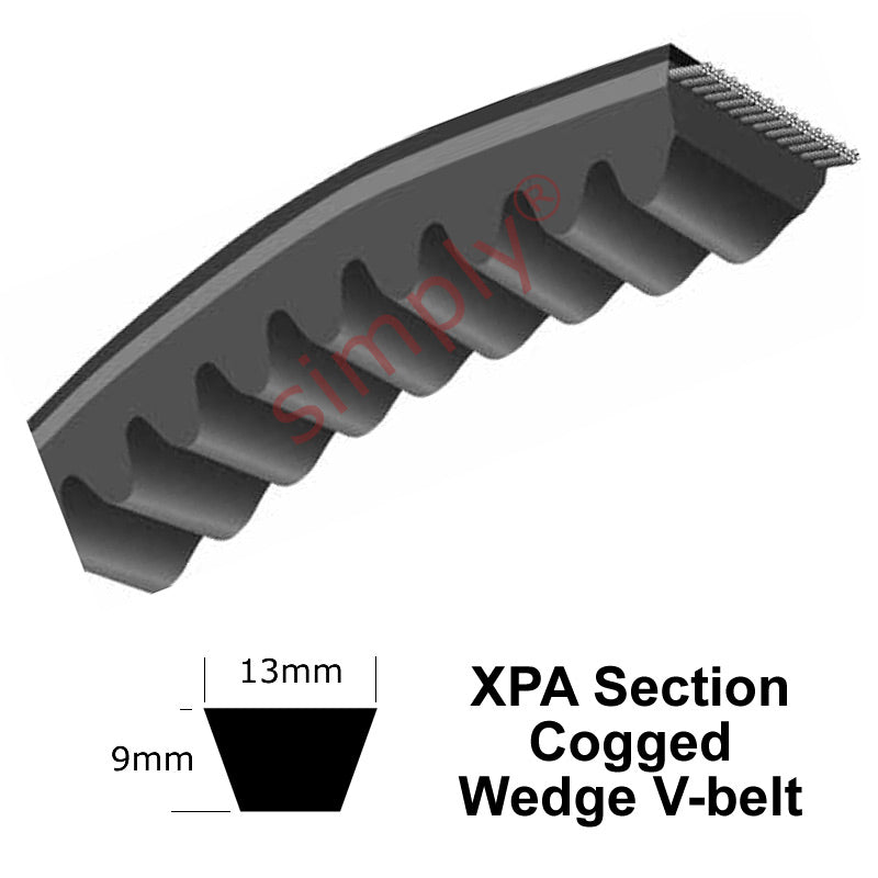 SWR XPA1107 XPA-Section Cogged V-Belt - Allow 1-2 Days - Contact Us For Faster Delivery
