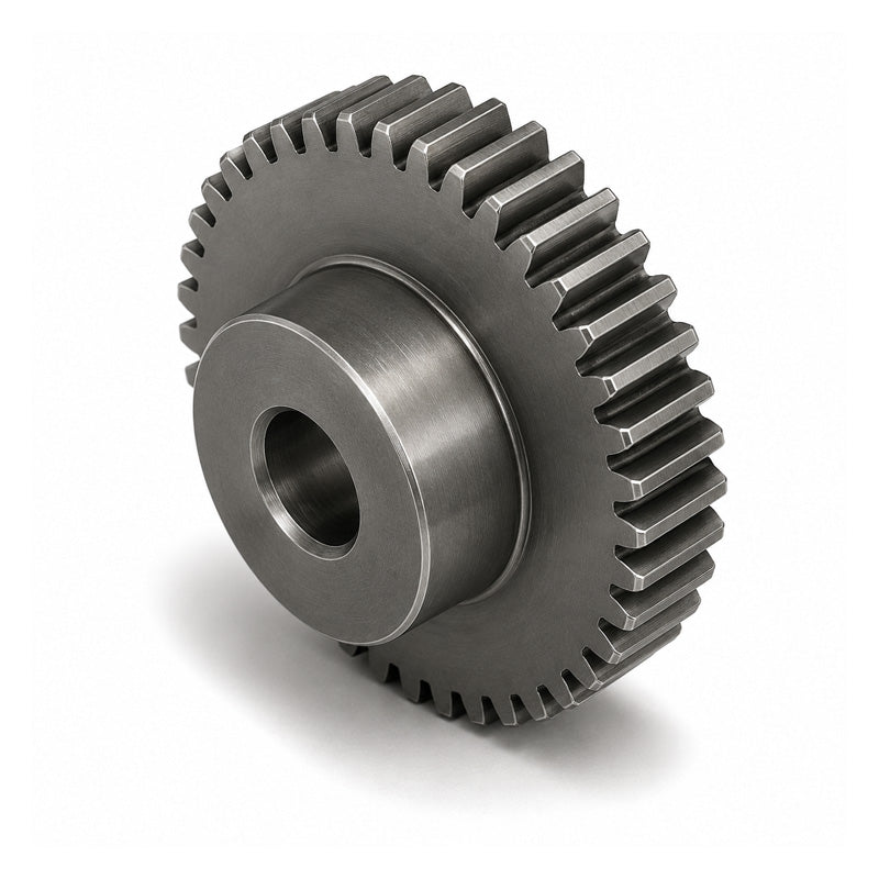 SS10DP/60B-0.875 Imperial EN8 Steel Spur Gear 60 Tooth 10 DP Bored 0.875 inch (H8)