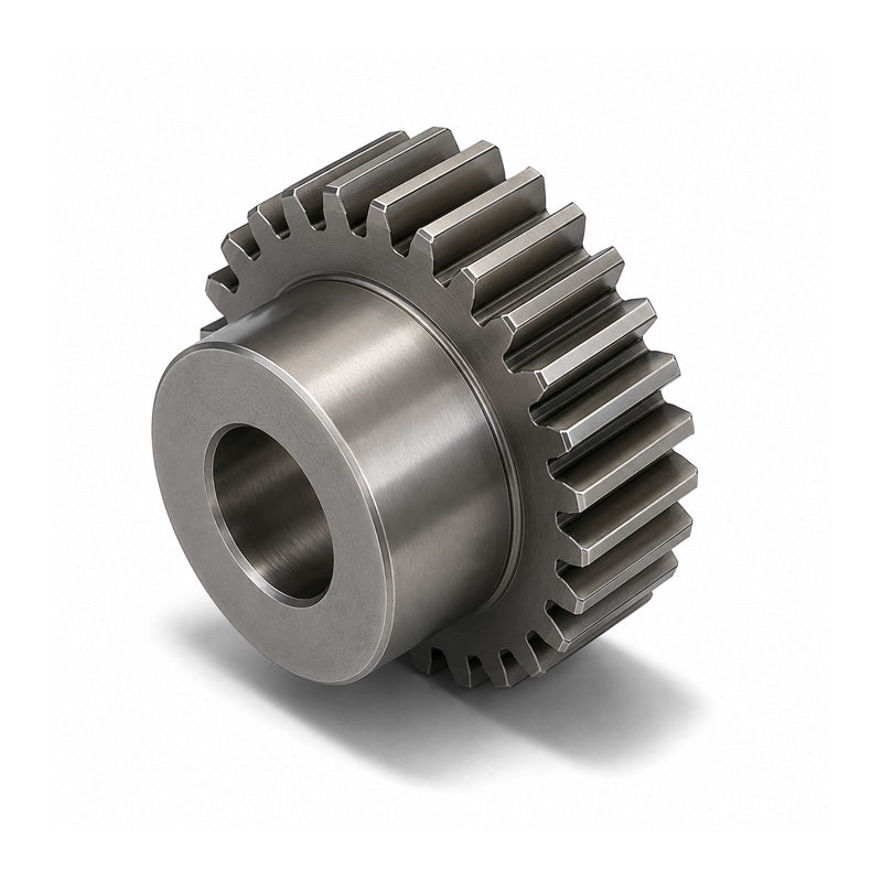 SS12.5/20B-8 Metric EN8 Spur Gear 20 Tooth 1.25 Mod Pilot Bored 10mm Or Smaller (H8)