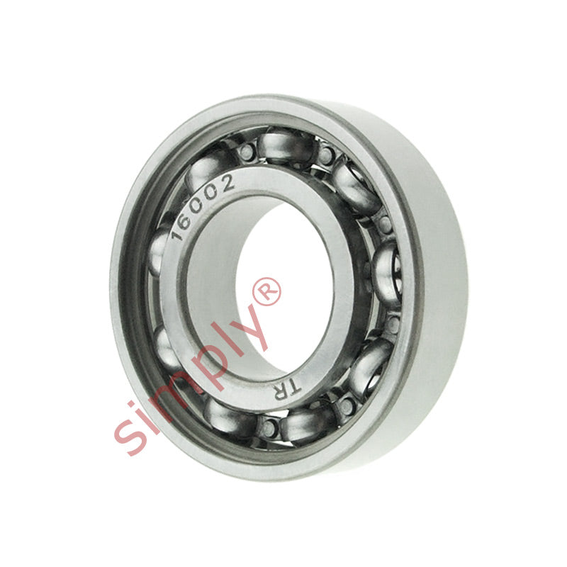 Major Brand 16002 Open Deep Groove Ball Bearing 15x32x8mm