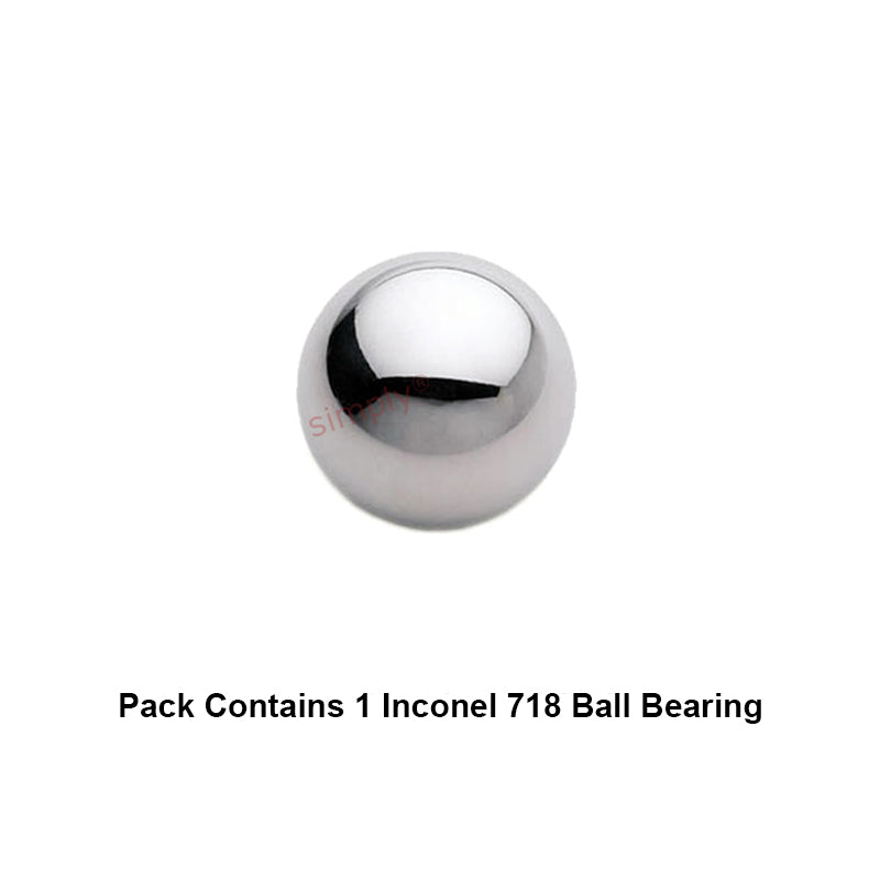 1/8 inch Diameter Inconel 718 Ball - Allow 1-2 Days