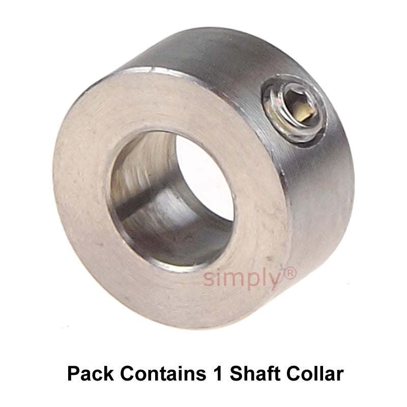 CABU22ST Stainless Steel Shaft Collar 22x36x14mm with Set Screw