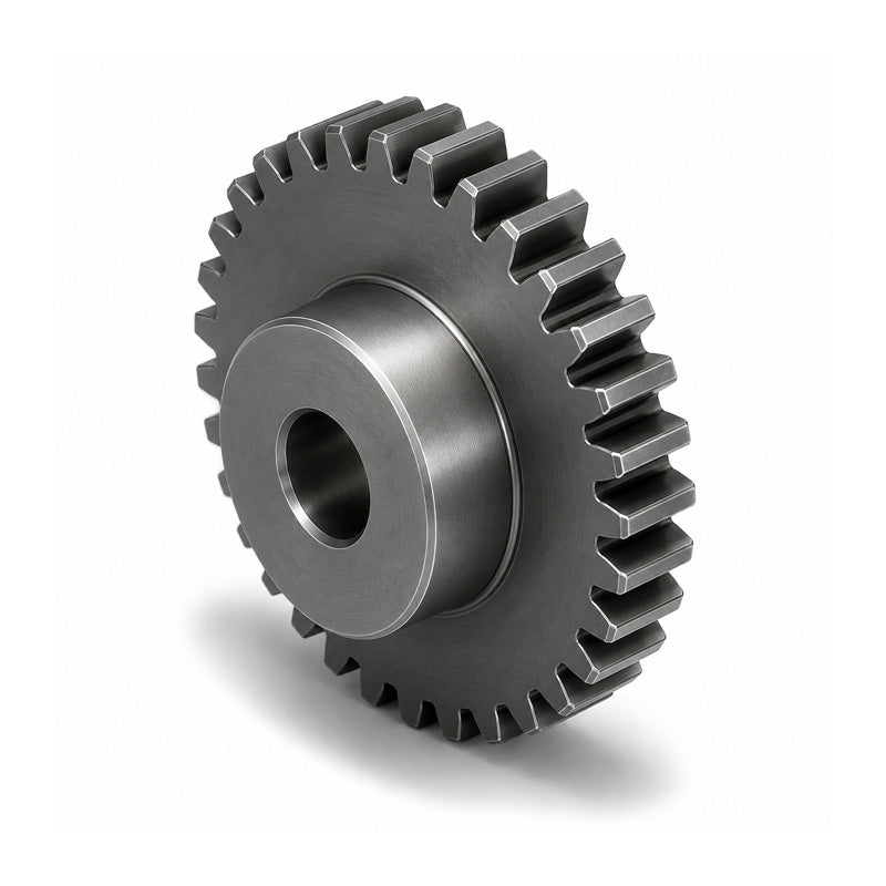 SS20DP/50B-0.5 Imperial EN8 Steel Spur Gear 50 Tooth 20 DP Bored 0.5 inch (H8)