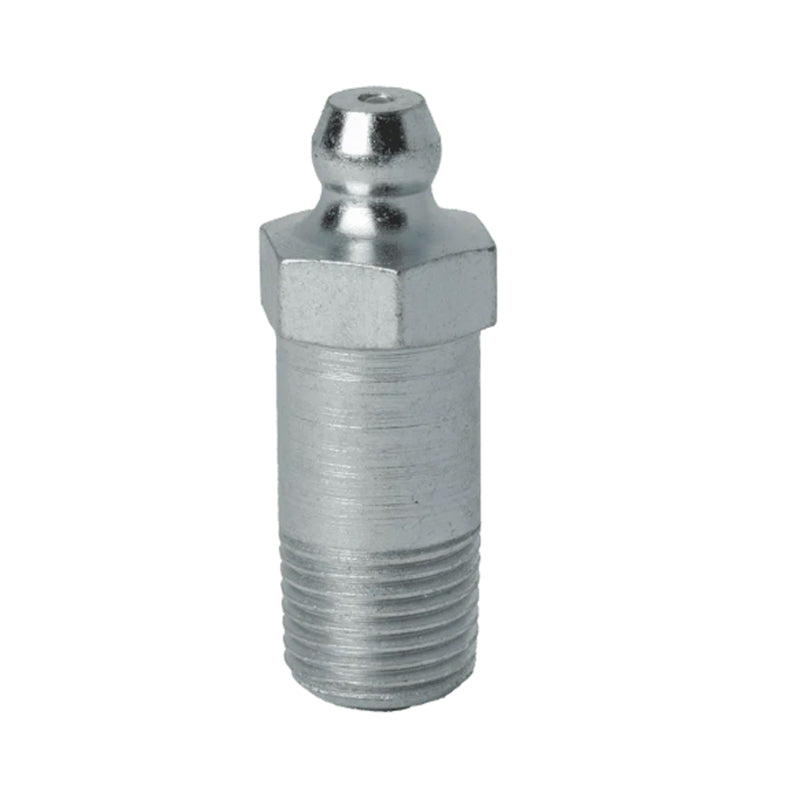 1/8x27 PTF Mild Steel 1.1/4 Long Straight Hydraulic Grease Nipples - Pack of 500