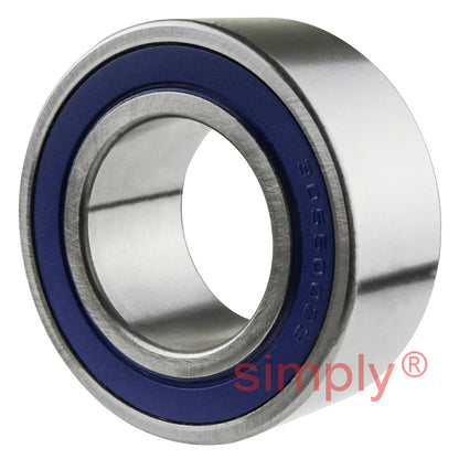 PFI 30BD40DF2 Rubber Sealed Air Conditioner Double Row Deep Groove Ball Bearing 30x55x23mm