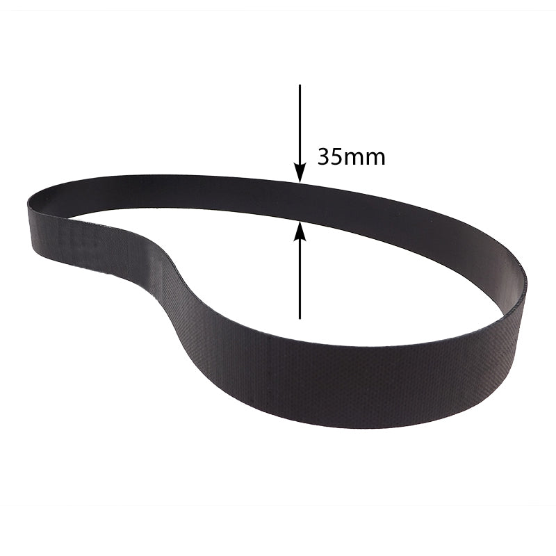 Transflat 370mm Long x 35mm Wide x 1mm Thick Flat Rubber Drive Belt