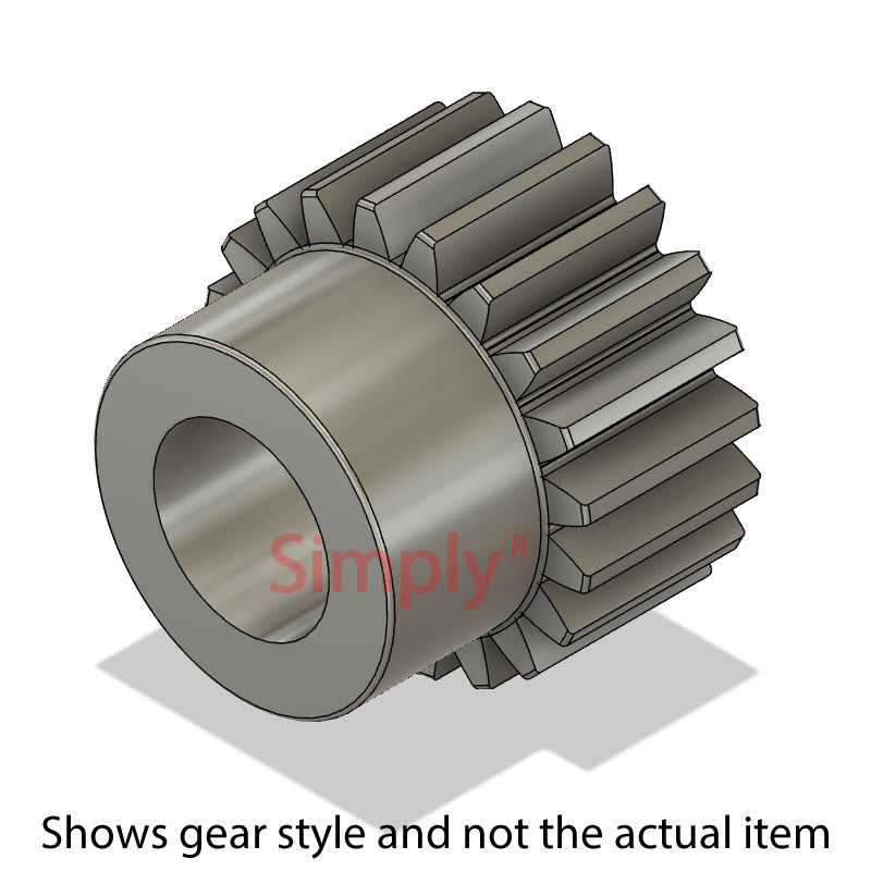 SS50/29B-25 Metric EN8 Spur Gear 29 Tooth 5 Mod Pilot Bored 25mm (H8)