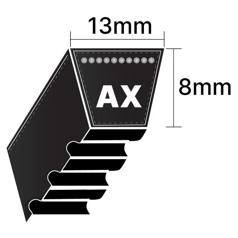 Major Brand AX19 AX-Section Cogged V-Belt