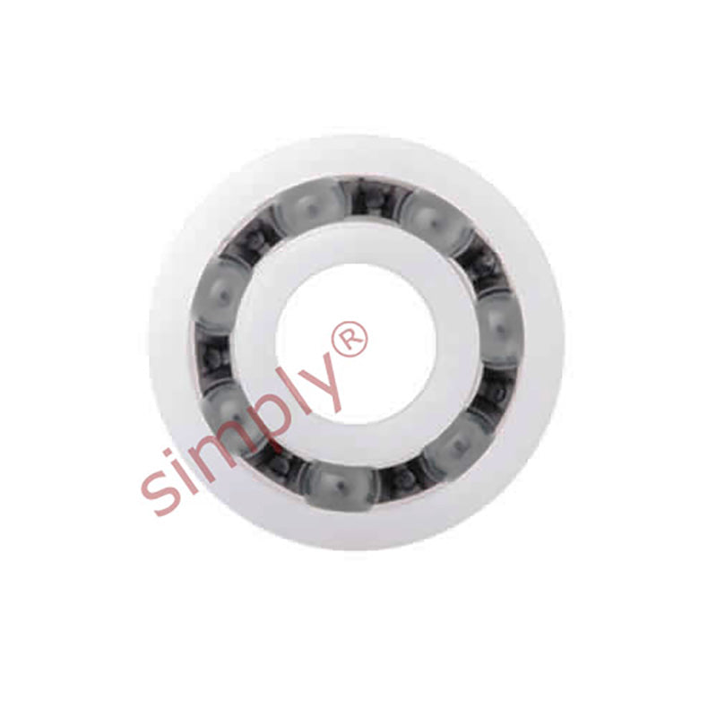 xiros xirodur BB6004B18010GL Open Type Radial Groove Ball Bearing with PA Cage and Glass Balls 20x42x12mm - Allow 2-3 Days