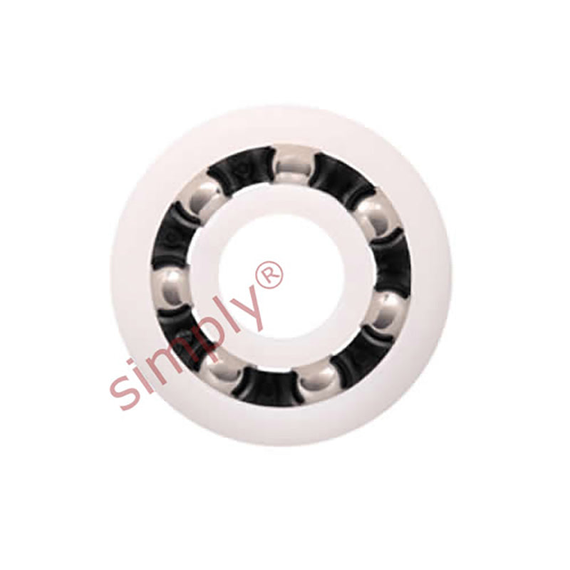 xiros xirodur BB608B18030ES Open Type Radial Groove Ball Bearing with B180 Cage and Stainless Steel Balls 8x22x7mm - Allow 2-3 Days