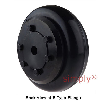 Major Brand F110B/F110B Pilot Bored Tyre Drive Coupling Assembly with Fire Resistant Antistatic (F.R.A.S) Tyre