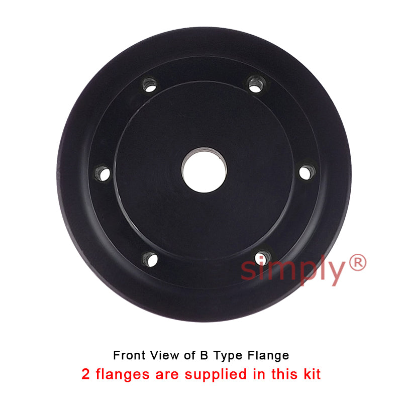 Major Brand F100B/F100B Pilot Bored Tyre Drive Coupling Assembly with Natural Rubber Tyre