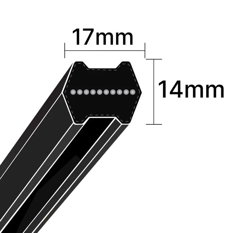 BB94 Pix Hexagon Section Double Sided V-Belt