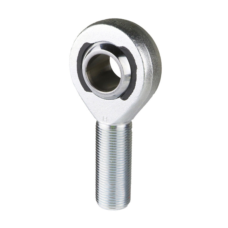 Durbal BEM1/1-20-502 Maintenance Free Left Hand Imperial Steel / PTFE Lined Male Rod End 1/1-12 UNF Thread