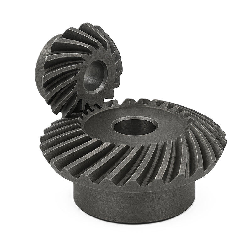 Driveflex GRSRBSP50/2 Metric Steel Spiral Bevel Gear Pair with 5 MOD and 16/32 Teeth