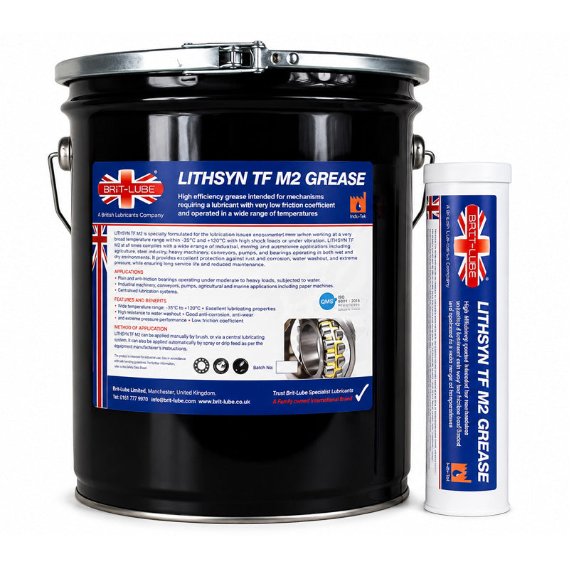 Brit-Lube Indu-Tek Lithsyn TF M2 1KG - Allow 2-3 Days