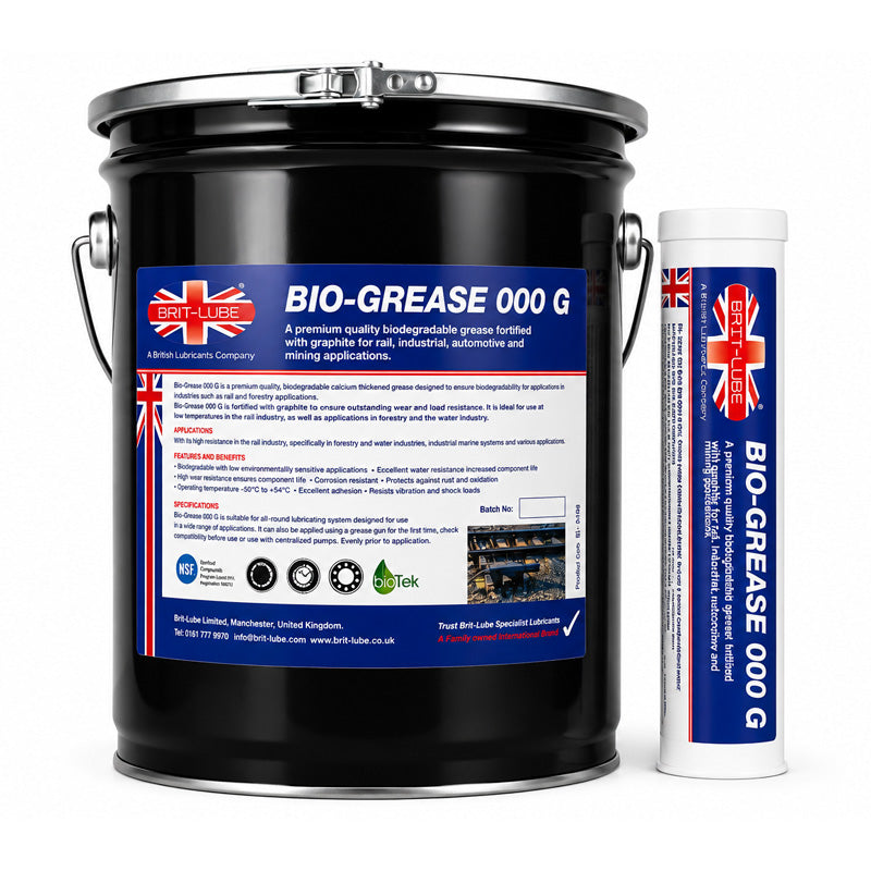 Brit-Lube Bio-Grease 000G 3kg - Allow 2-3 Days