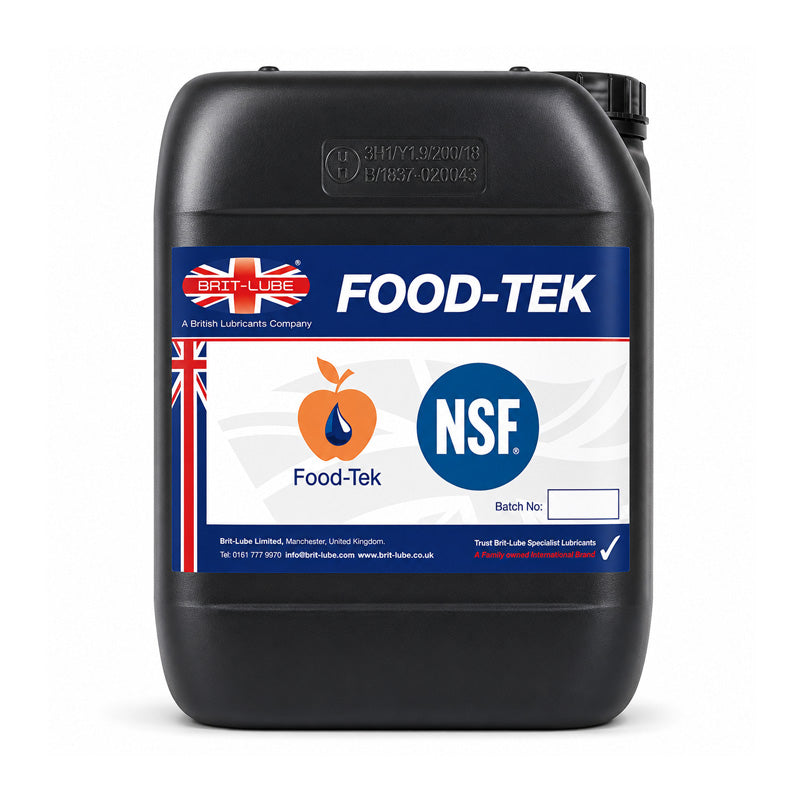 Brit-Lube Food-Tek Chain Oil AF 5 Litre - Allow 2-3 Days