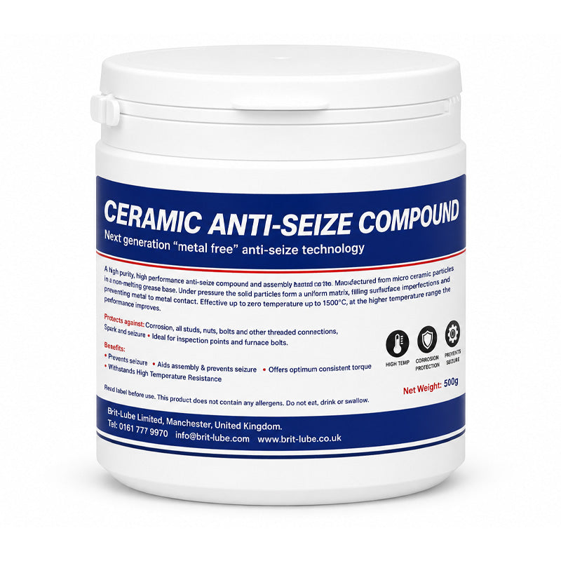 Brit-Lube Ceramic Anti-Seize 3kg - Allow 2-3 Days