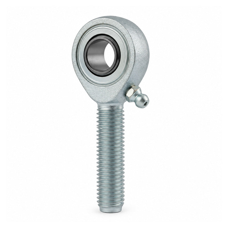 Durbal BRTM16-60-502 Left Hand Metric Stainless Steel Cage Design Male Rod End M16 Thread