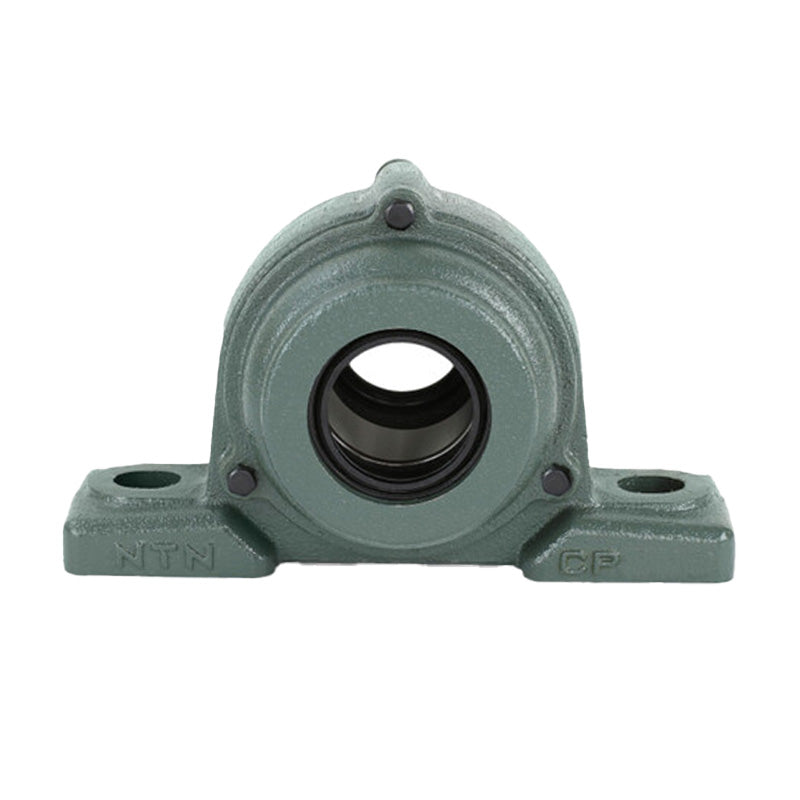 NTN C-UKP308SD1/HS2308X Imperial Cast Iron Two Bolt Pillow / Plummer Block Housing with Cast Iron Cover - Open Version - Insert and Adaptor Sleeve Fits 1-3/8 inch Shaft - Allow 2-3 Days