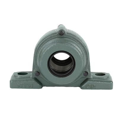 NTN C-UKP311AD1/HA2311 Imperial Cast Iron Two Bolt Pillow / Plummer Block Housing with Cast Iron Cover - Open Version - Insert and Adaptor Sleeve Fits 1-15/16 inch Shaft - Allow 2-3 Days