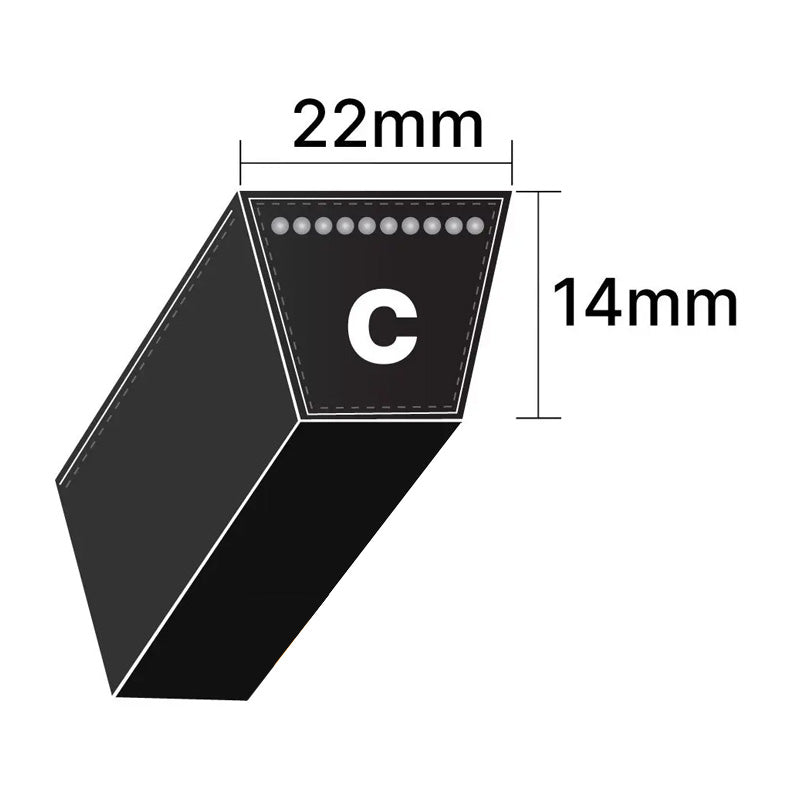 C264 Pix C-Section V-Belt