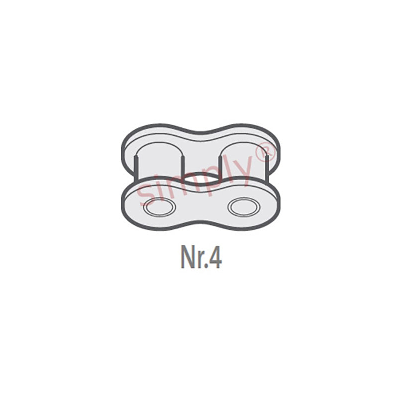 Renold Synergy 10B-1-NO4 BS Simplex Chain Inner Link 5/8 inch Pitch