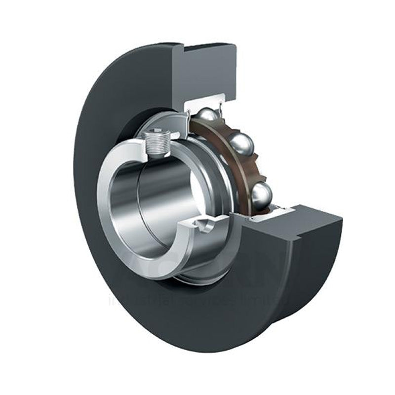 INA CRB35/110XL Metric Bearing Insert with Rubber Interliner and P Seals and Eccentric Collar 35x112.3x44.4mm