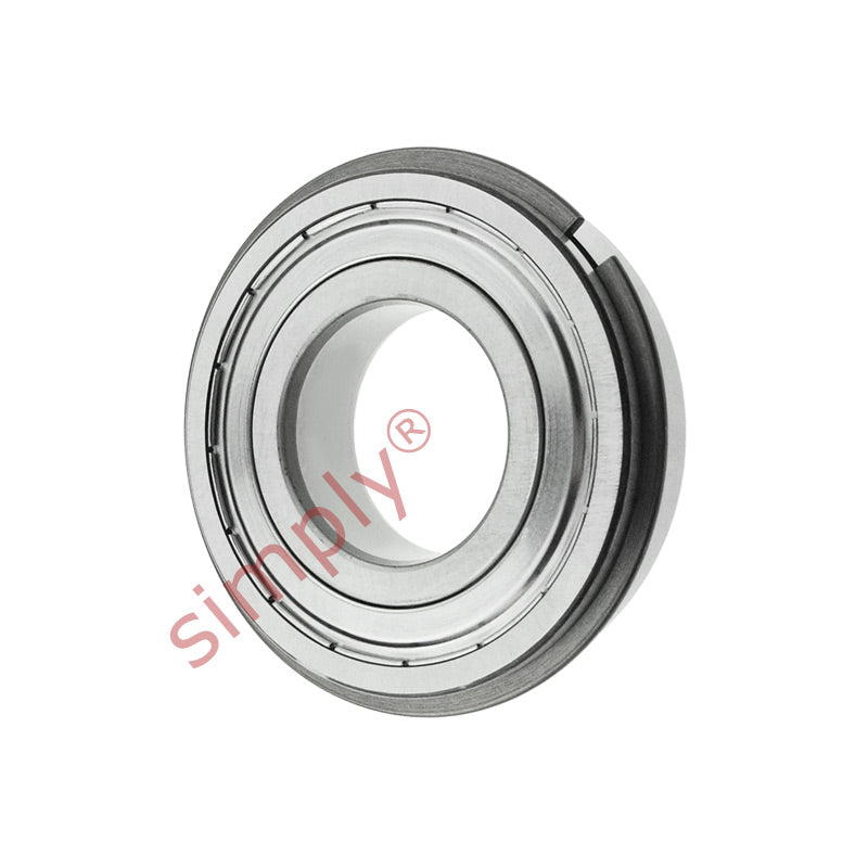 MJ1-3/8ZZNR Imerial Metal Shielded Snap Ring Bearing 1-3/8x3-1/2x7/8 inch
