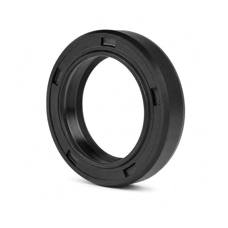 22x30x8mm Nitrile Rubber Double Lip Rotary Shaft Oil Seal with Garter Spring TC / R23