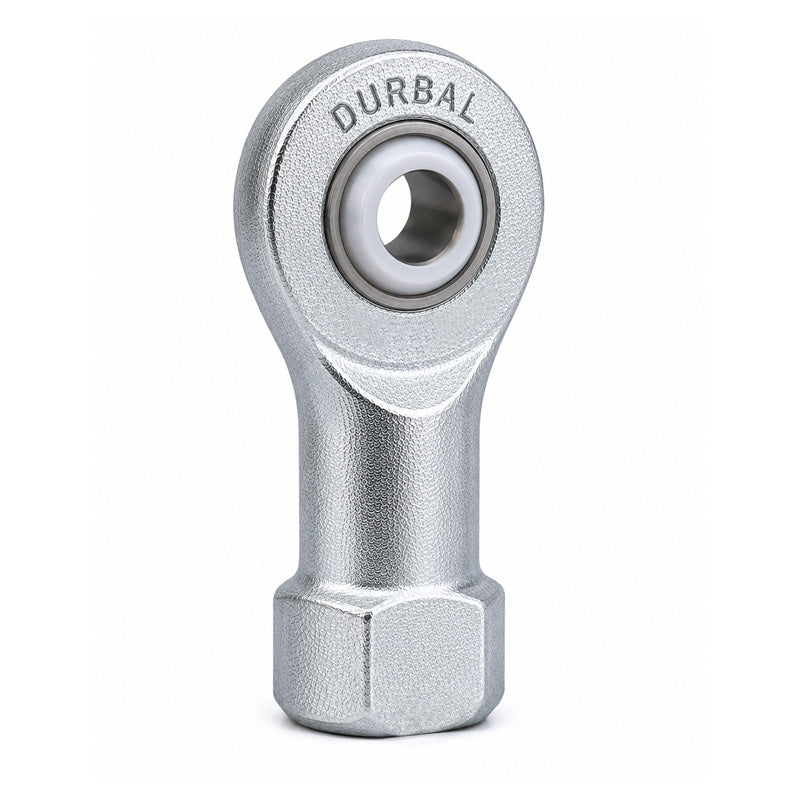 Durbal DSI05-T/K.M4 Maintenance Free Right Hand Metric Steel / PTFE Lined Female Rod End M4x0.7 Thread