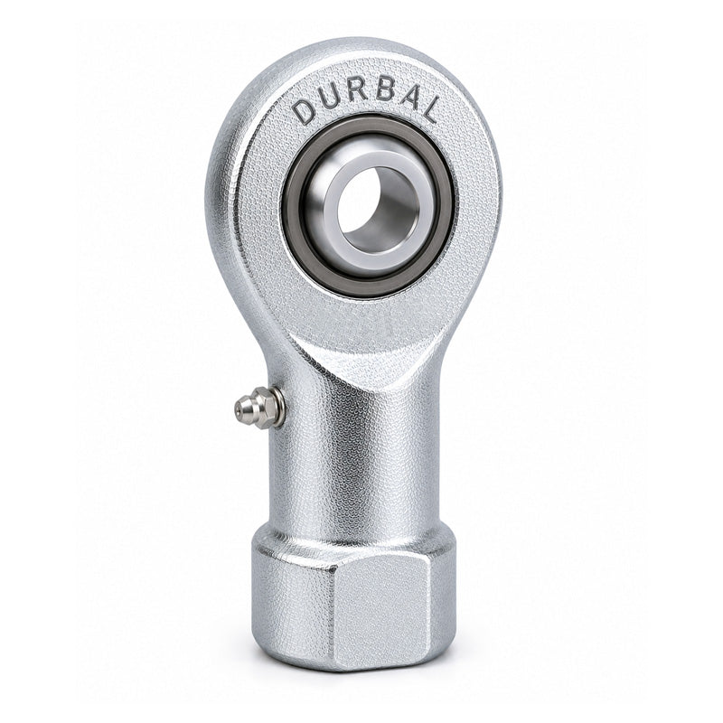 Durbal DSI20ES Maintenance Required Right Hand Metric Steel Female Rod End M20x1.5 Thread