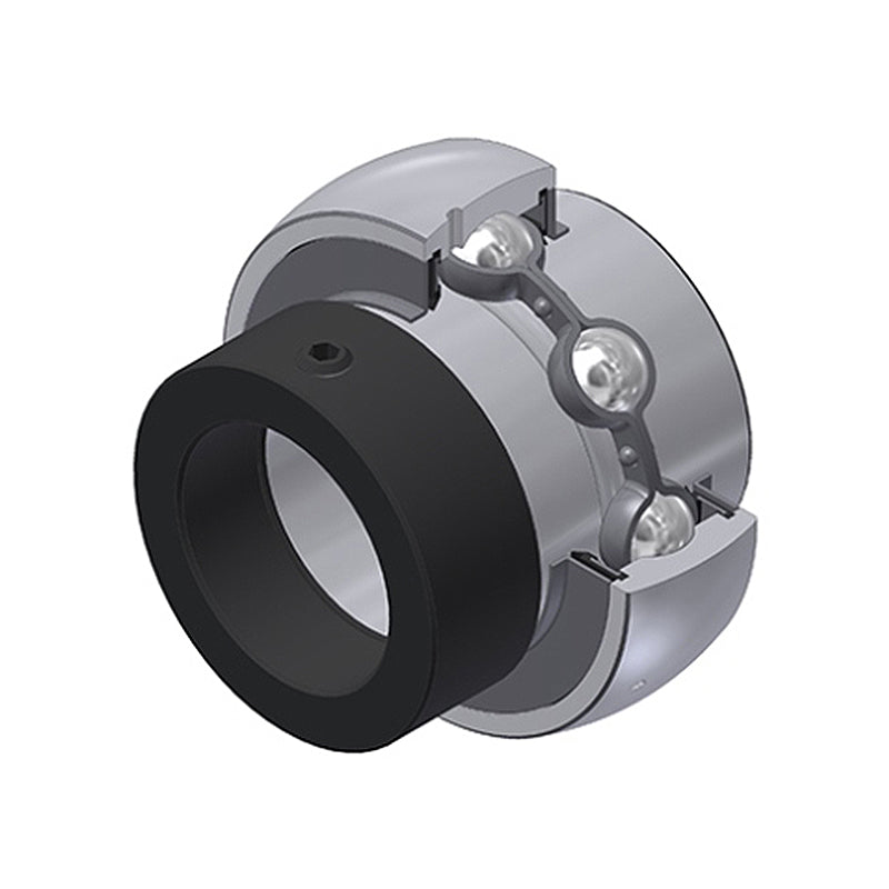 SNR EX207-22G2 Imperial Full Width Spherical Outer Bearing Insert 1-3/8 inch Bore 72mm Outside Diameter with Eccentric Collar - Allow 2-3 Days